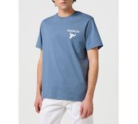 Wrangler Camiseta de manga corta de hombre. Azul 5/XL