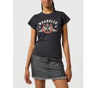 Wrangler Camiseta de manga corta de mujer. Negro XS