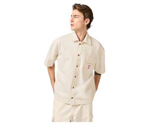Wrangler Camiseta de Manga Corta SS CJ, Crudo, L