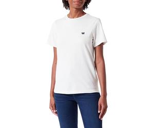 Wrangler - Camiseta Mujer - Corte Regular - Regular tee - Vintage Blanco