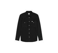 Wrangler Camiseta Occidental para Hombre, Rinse Black, XXL