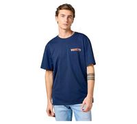 Wrangler Big Graphic tee Camiseta, Azul Marino, M Hombres