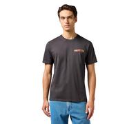 Wrangler Big Graphic tee Camiseta, Color Negro, L Hombres