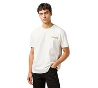 Wrangler Camiseta para Hombre Cj Graphic tee, Blanco Vintage, L