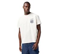 Wrangler Camiseta para Hombre Cj Graphic tee, Blanco Vintage, M