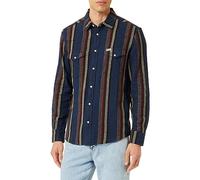Wrangler Camiseta para Hombre LS Western, Roble Dorado., M