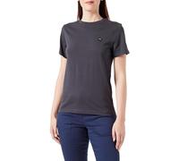 Wrangler Camiseta Regular, Color Negro, XL para Mujer