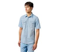 Wrangler Camiseta SS Western para Hombre, Auténtica Tinta, L