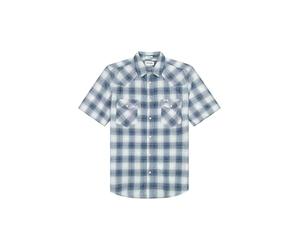 Wrangler Camiseta SS Western para Hombre, Sombra Azul, L