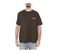 Wrangler - Camiseta Vintage - Tops - Hombre - Marrón - L -