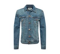 Wrangler Chaqueta vaquera para Hombre Classic Jacket W41001705 Azul (Midstone) Talla S