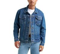 Wrangler Chaqueta vaquera occidental sin forro para hombre, Stonewash, S