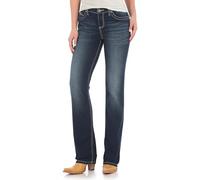 Wrangler Cool Vantage Q-Baby Mid Rise Boot Cut Ultimate Riding Jean Jeans, Nr Wash, 9W x 30L para Mujer