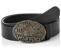 Wrangler Eagle Belt - Cinturón para hombre, Negro, 115 cm