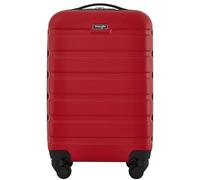 Wrangler Equipaje Giratorio de Mano rígido, Rojo Salsa, 22 Pulgadas, Equipaje de Mano rígido Giratorio de 22 Pulgadas