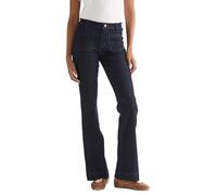 Wrangler Flare Fit - Vaqueros para Mujer, Pierna Acampanada, Luz de Luna Suave, 27W x 32L