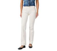 Wrangler Flare Fit - Vaqueros para Mujer, Pierna Acampanada, Worn White., 27W x 30L