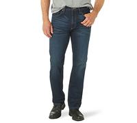 Wrangler Free-to-Stretch Regular Fit Jean Jeans, Índigo ennegrecido, 36W / 34L para Hombre