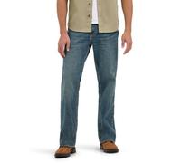 Wrangler Free-to-Stretch Relaxed Fit Jean Jeans, Gris Tintado, 30W / 30L Hombres