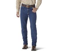 Wrangler George Strait Cowboy Cut Original Fit Jean Heavyweight Stone Denim 38W x 30L para hombre
