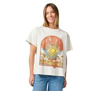 Wrangler Girlfriend tee Camiseta, Blanco Vintage, M Mujeres