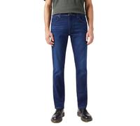 Wrangler Greensboro I, Jeans para Hombre, Negro/Amarillo, 31W / 34L