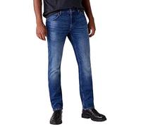 Wrangler Greensboro, Jeans para Hombre, Hard Edge, 46W / 34L