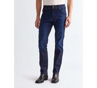 Wrangler Greensboro Straight High Stretch Jean Rustic Navy Talla 33 x30