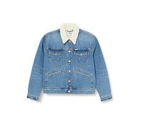 Wrangler Heritage Sherpa Jacket Chaqueta Vaquera, First Love, L para Mujer
