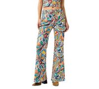 Wrangler High Rise Flare Jeans, Latigo Print, 29W x 30L Mujeres
