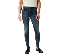 Wrangler High Skinny Jeans para Mujer, Harmony Blues, 32W / 34L