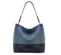 Wrangler Hobo - Bolsos para mujer, de cuero vegano, con asa superior, bolsos de hombro y bolsos de mano, Jeans de dos tonos, Medium