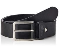 Wrangler Hombre Structured Black Belt, Negro, 110 cm