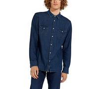 Wrangler Icons, Camisa Vaquera, Hombre, Azul (New 301), 3XL