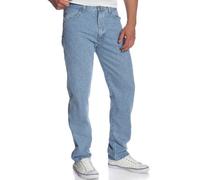 Wrangler Jeans de Ajuste clásico para Hombre, Índigo (Rough Wash Indigo), 34W x 36L