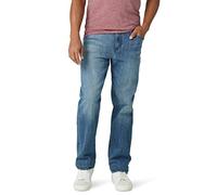Wrangler Free-to-Stretch Regular Fit Jean Jeans, Acero Azul, 38W / 29L para Hombre