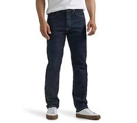 Wrangler Jeans de Ajuste Regular para Hombre, Mezclilla (Rinse Denim), 38W x 29L