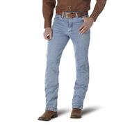 Wrangler Jeans elásticos Ajustados con Corte Vaquero para Hombre, Desteñido (Antique Wash), 32W x 32L