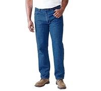 Wrangler Jeans elásticos de Ajuste Regular Rugged Wear para Hombre, Lavado a la Piedra, 62W x 30L
