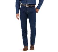 Wrangler Jeans para hombre 13MWZ con corte vaquero, ajuste original, piedra oscura, 35 W x 34 L