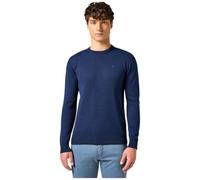 Wrangler Jersey de Punto Sudadera, Azul Marino, S para Hombre