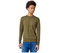Wrangler Jersey de Punto Sudadera, Color Verde, XXL para Hombre