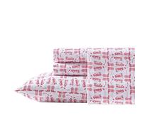 Wrangler - Juego de sábanas matrimonial, Juego de Ropa de Cama súper Suave, decoración acogedora para el hogar, Certificado Oeko-Tex (Knockin Boots Pink, matrimonial)