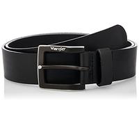 Wrangler Kabel Buckle Black, Cinturón para Hombre, Negro (Black), 95 cm