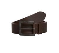 Wrangler Kabel Buckle Brown, Cinturón para Hombre, Marrón (Brown), 90 cm