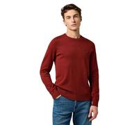 Wrangler Knit Sweater Sudadera, Fired Brick, S para Hombre