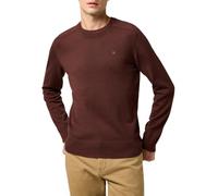 Wrangler Knit Sweater Sudadera, marrón, L para Hombre