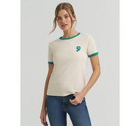 Wrangler Lainey Wilson x Wrangler Good Jeans Tee Cream Cream Talla XS