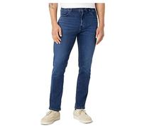 Wrangler Larston, Vaqueros para Hombre, Azul (Apollo), 34W / 30L