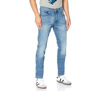 Wrangler Larston, Vaqueros para Hombre, Azul (Blue Fever), 36W / 34L